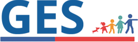 Logo del Plan GES que destaca su programa de entrega de audífonos gratuitos a adultos mayores con hipoacusia.